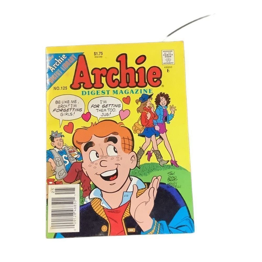The Archie Digest Library No. 125 Archie Digest Magazine January 1994
